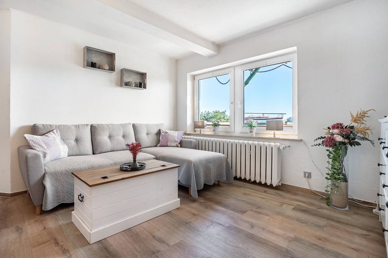 Appartement entier, Appartement Wulf avec terrasse in Groß Zicker, Mönchgut