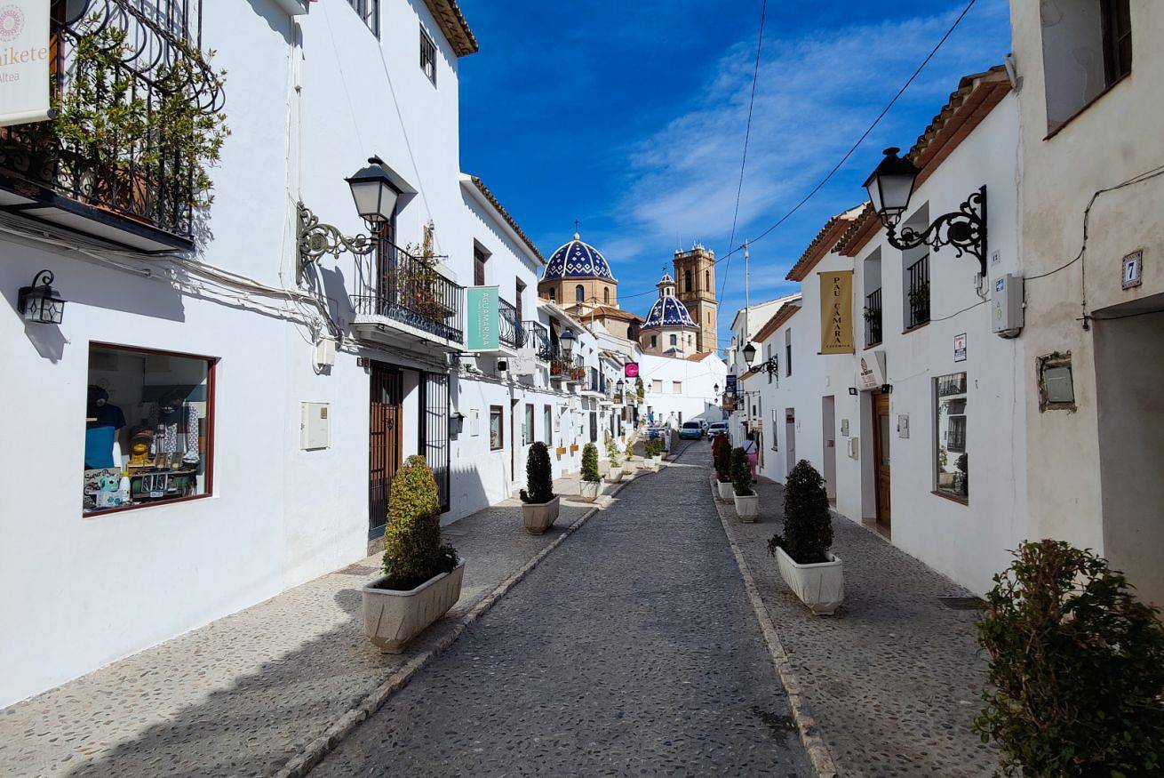 Appartement entier, Appartement de vacances pour 6 personnes avec balcon/terrasse in Ville d'Altea, Altea