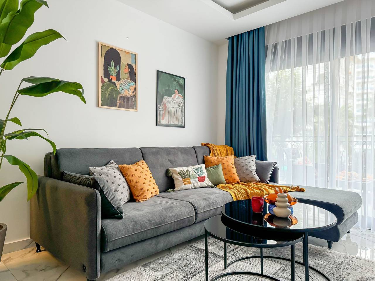 Appartement entier, Qoople Elite 4 Elize 8 neue Wohnung im Stadtzentrum in Alanya, Province d'Antalya