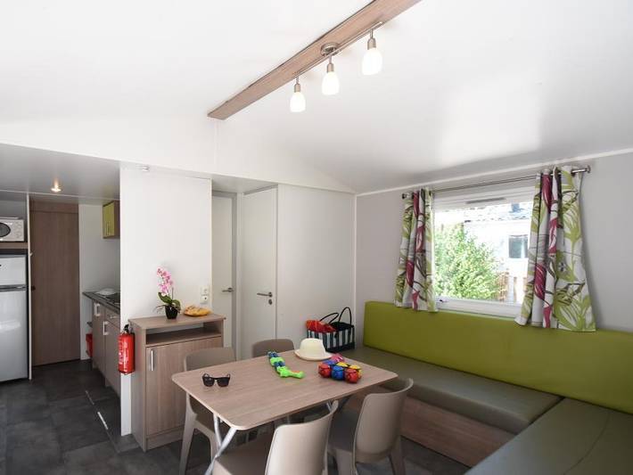 Camping pour 5 personnes, avec bassin pour enfant à Sérignan - 4