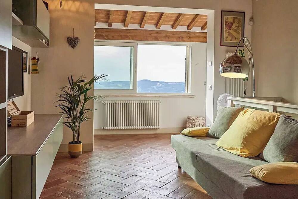 La finestra sul tramonto in Montepulciano, Siena e dintorni