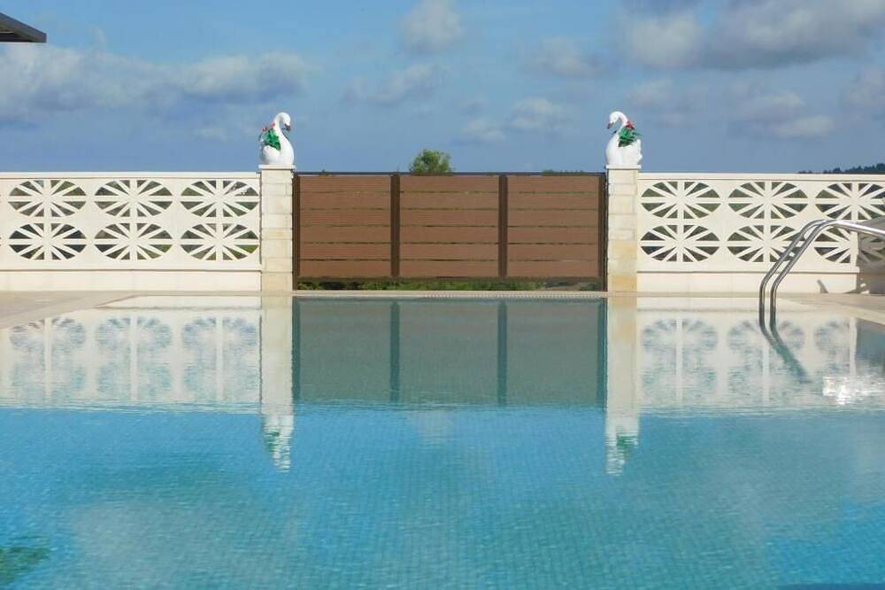 Amalthea villa with private pool in Siviri, Kassandra