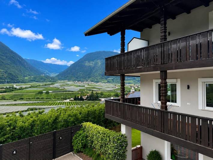 Ferienwohnung für 2 Personen, mit Balkon und Terrasse sowie Garten und Sauna in Latsch - 4