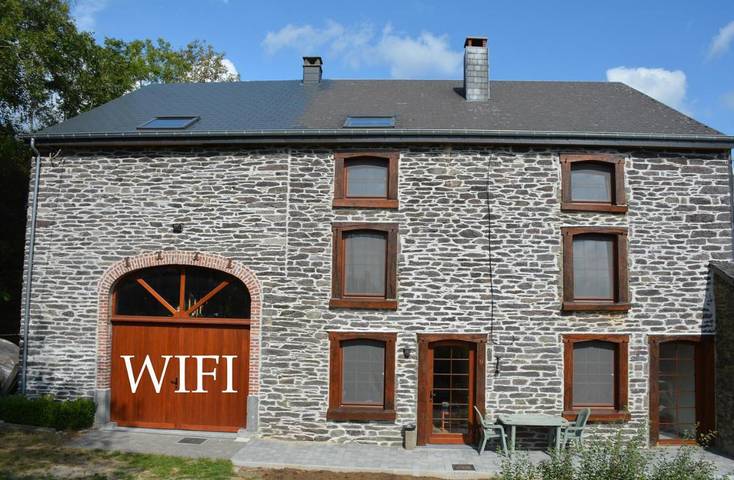 Maison de vacances pour 14 personnes, avec vue et jardin