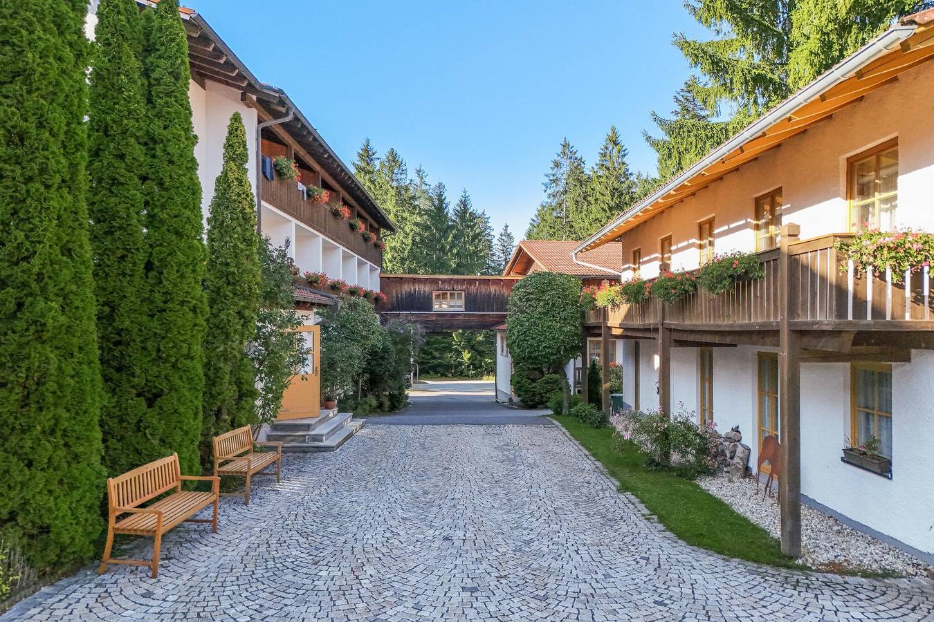 Landhotel Tannenhof - Doppelzimmer Balkon/Terrasse in Spiegelau, Ostbayern