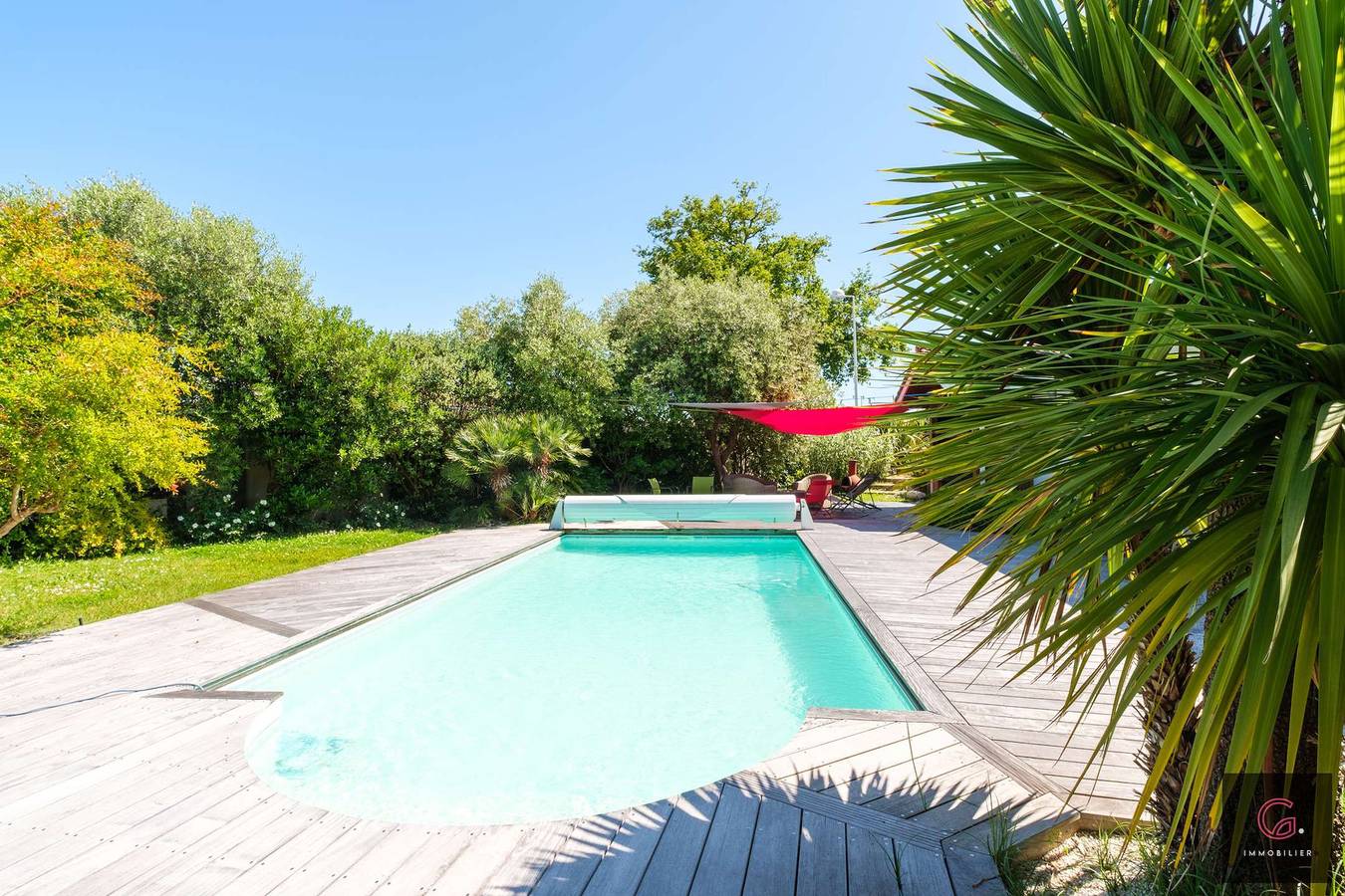 Ganze Ferienwohnung, Ferienwohnung für 8 Personen mit Terrasse in Biscarrosse (Bourg), Biscarrosse