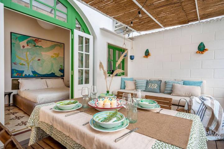 BnB für 2 Personen, mit Whirlpool und Terrasse sowie Pool in Monopoli