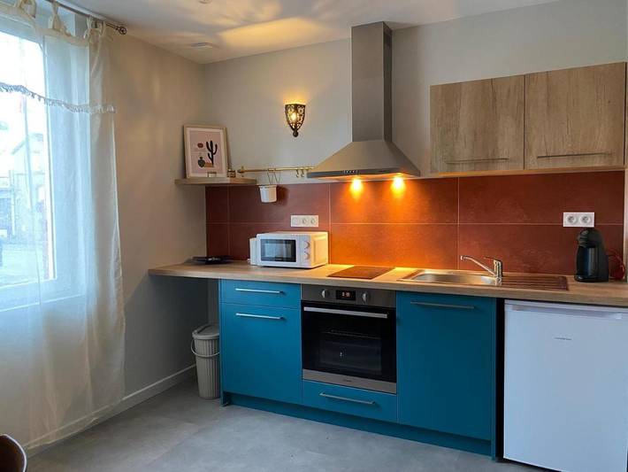 Gîte pour 4 personnes, avec jardin et sauna ainsi que jacuzzi et terrasse à Riorges - 4