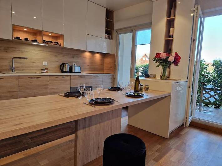 Gîte pour 4 personnes, avec Balcon et Terrasse à Lamorlaye