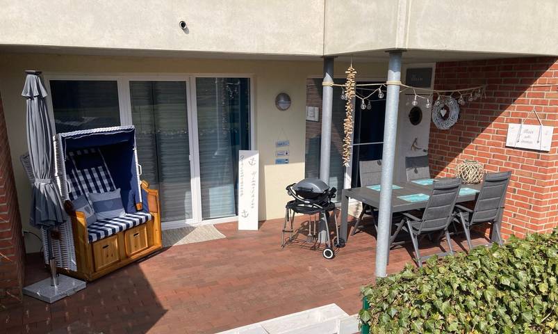 Ganze Wohnung, Ferienwohnung Himmelblau - Ferienwohnung Himmelblau (Wingst in Strandgelände, Wingst