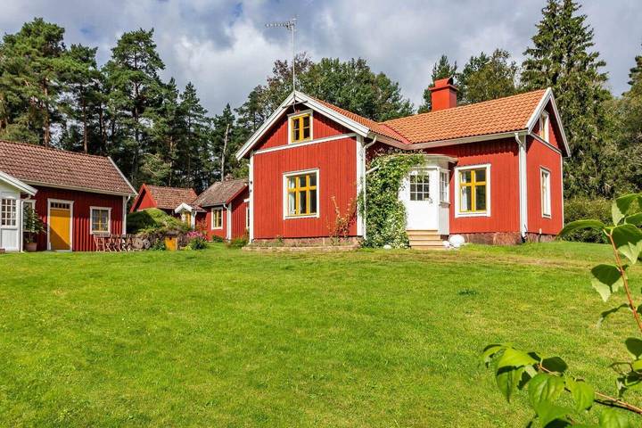 Ferienhaus für 6 Personen, mit Terrasse in Eksjö