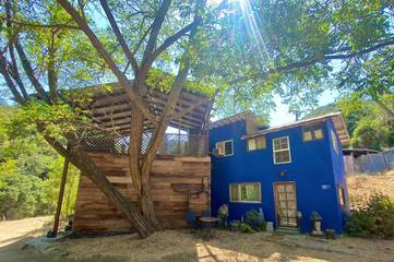 Location de vacances pour 2 personnes, avec vue et jardin, animaux acceptés dans Topanga