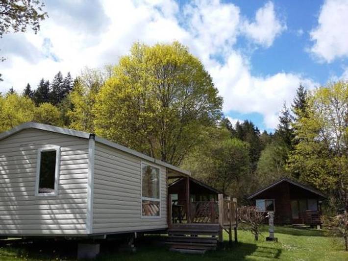 Camping de L'Île du Chéran - Mobilheim 5 personen - Mobilheim 2 Zimmer pro Nacht - Ankunft ab 16H 2/5 Pers. in Lescheraines, Chambéry und Umgebung