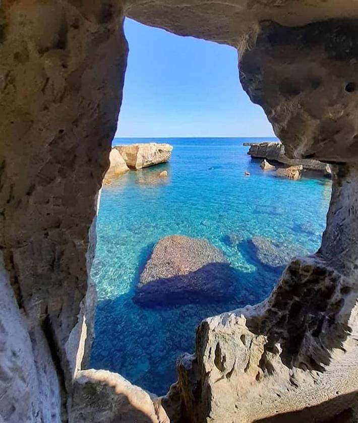 Casa vacanza per 4 persone, con panorama e giardino a Patù