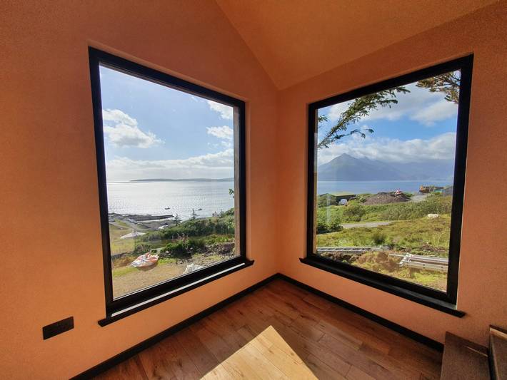 Ferienhaus für 4 Personen, mit Meerblick und Terrasse sowie Garten auf Skye
