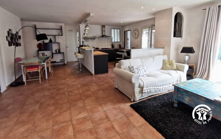 La Villa Fontaine Zen in Villeneuve-lès-Maguelone, Côte méditerranéenne (France)