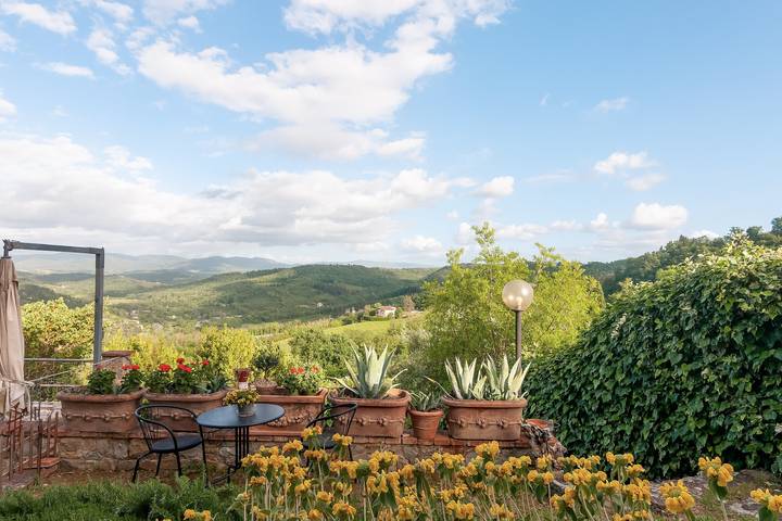Podere Salceto, Terrace of Chianti in San Casciano in Val di Pesa, Florence Province