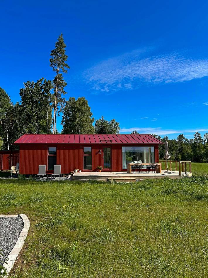 Helles Sommerhaus am Klocksjön in Ramkvilla in Jönköpings län