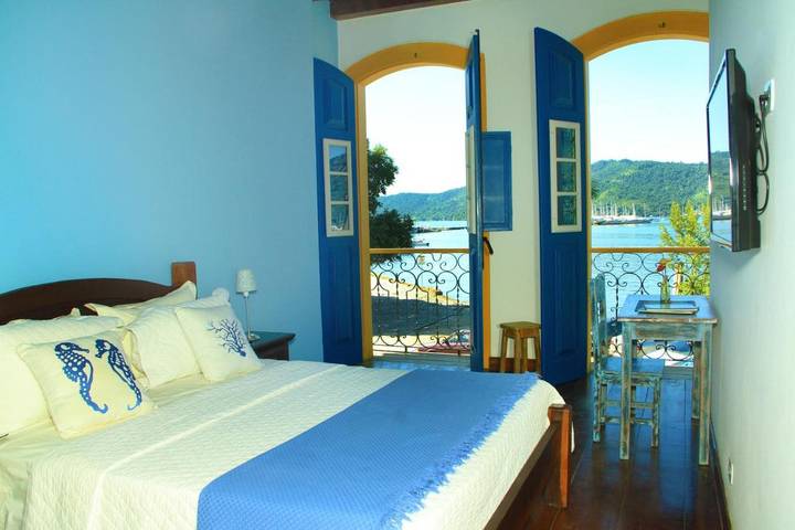 Pousadas para 2 pessoas, com vista e jardim em Paraty