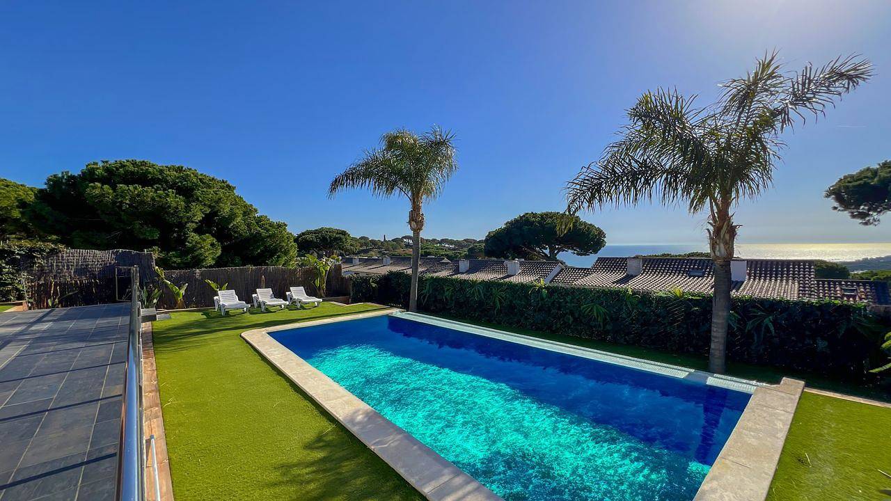 Villa pour 8 personnes avec piscine in Supermaresme, Caldes d'Estrac