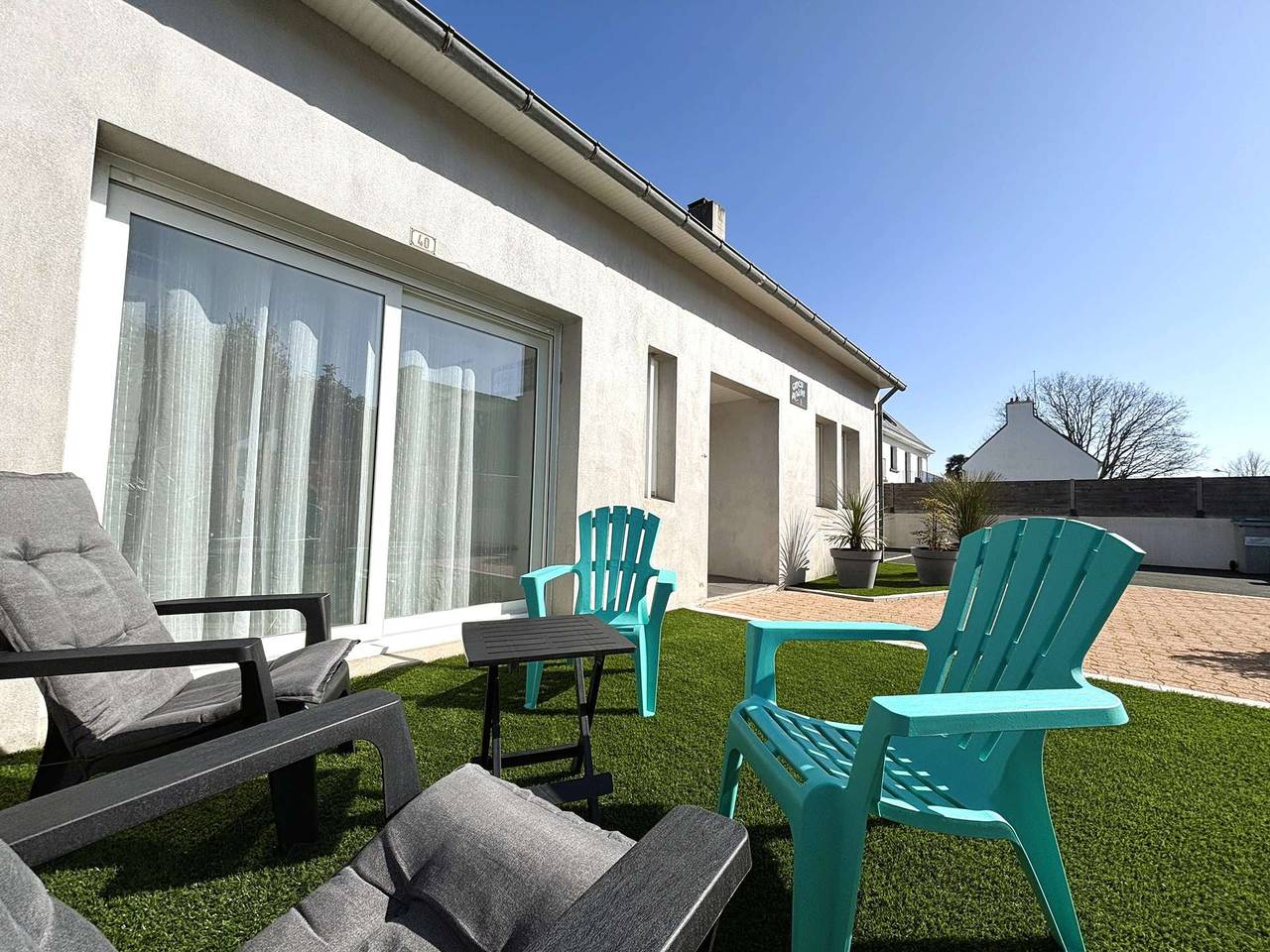 Ferienhaus für 8 Personen mit Terrasse in Fouesnant, Côte de Cornouaille