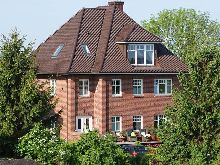 Ferienhaus für 2 Personen, mit Terrasse und Garten in Grünendeich