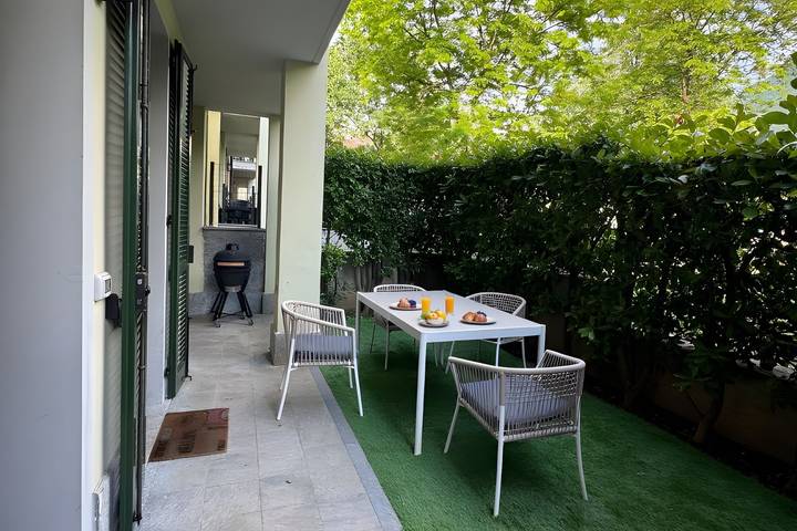 Vakantieappartement voor 6 personen, met terras, kindvriendelijk in Gemeente Porlezza