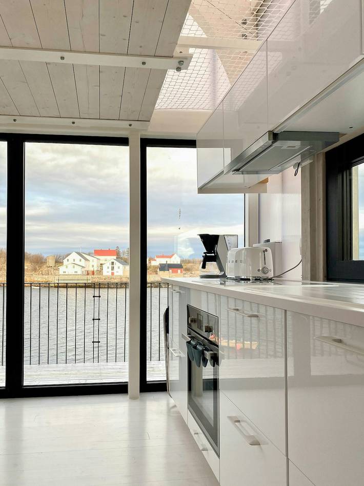 Modernes Ferienhaus in Henningsvær in Henningsvær, Vågan