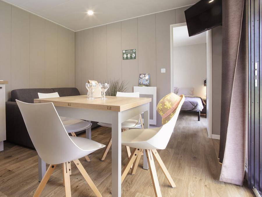 Camping Le Florenville - Mobilheim 6 personen - Zimmer Suiten - Tv in Florenville, Luxemburg Provinz