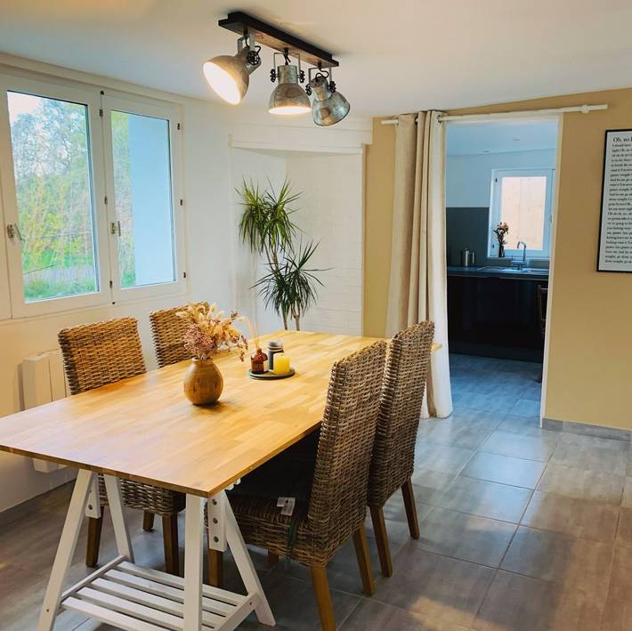 Gîte pour 4 personnes, avec jardin et terrasse à Saint-Quentin-en-Tourmont - 2