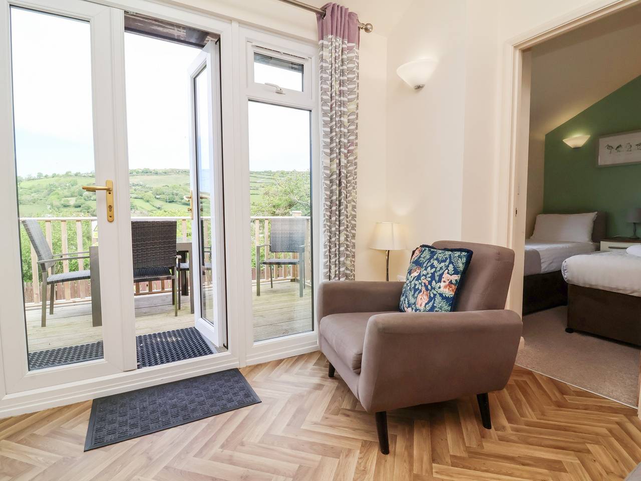 Chalet Log Cabin L14 in Combe Martin, Exmoor