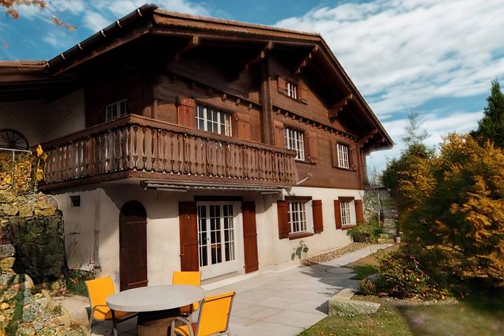 Ferienhaus für 6 Personen, mit Terrasse und Garten sowie Sauna in Wildhaus-Alt St. Johann