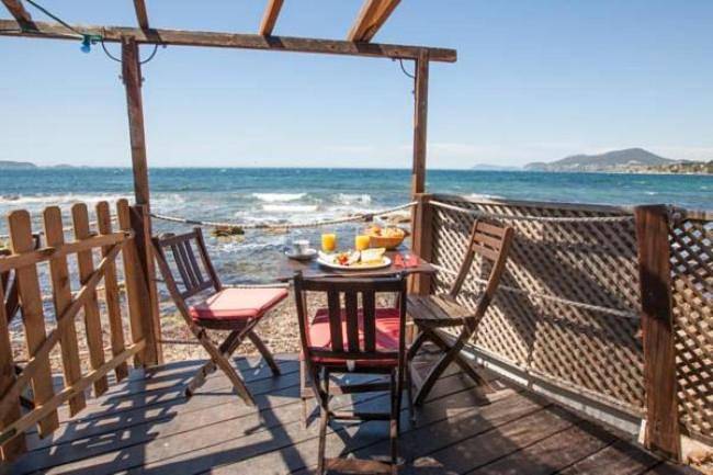 Location de vacances pour 3 personnes, avec terrasse dans Plage de l'Almanarre - 4