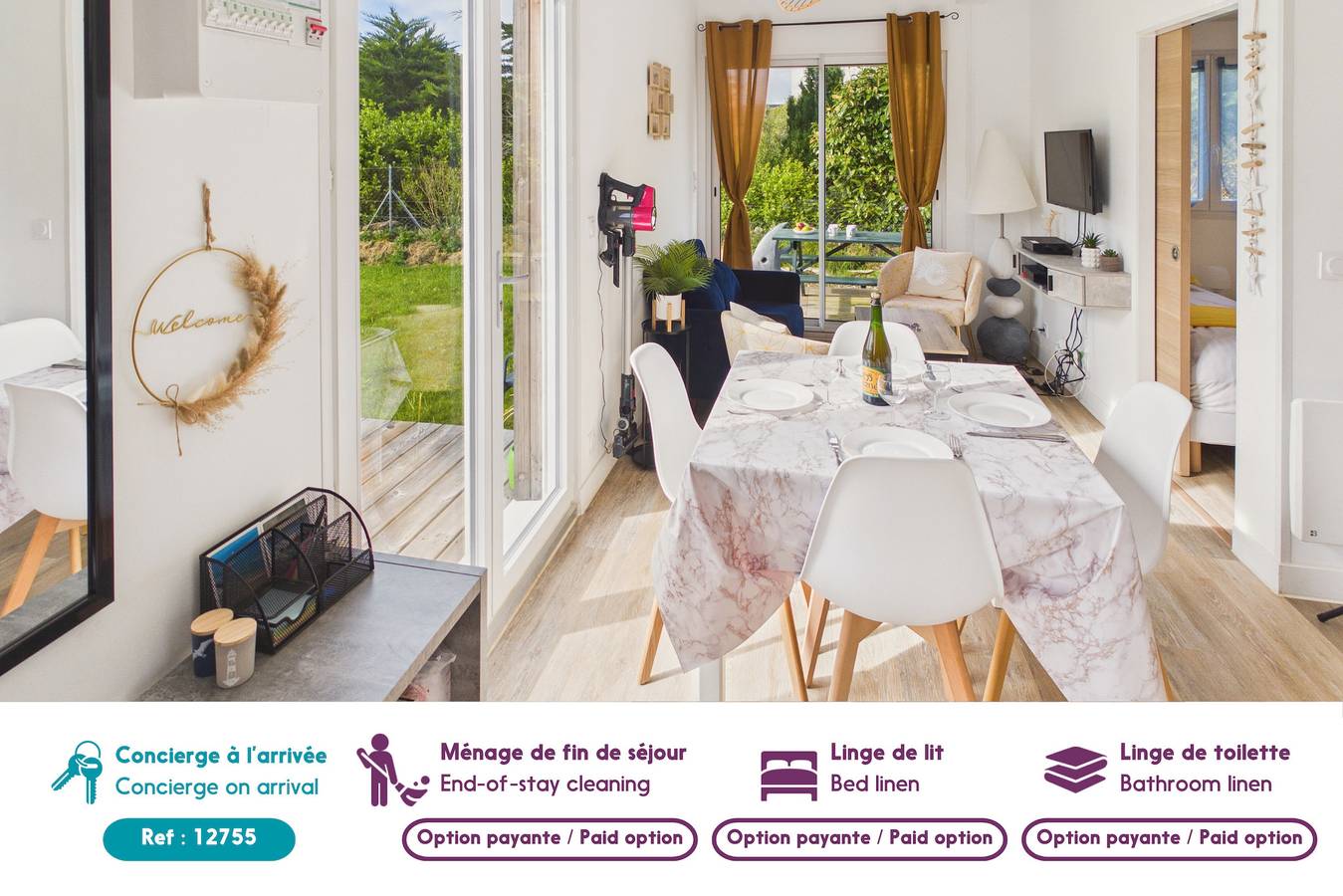 Logement lumineux proche de la mer in Loctudy, Côte de Cornouaille