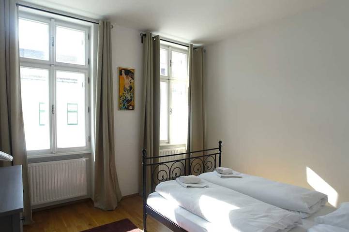Appartement entier, Appartement spacieux près d'Augarten avec balcon in Brigittenau, Vienne (Autriche)