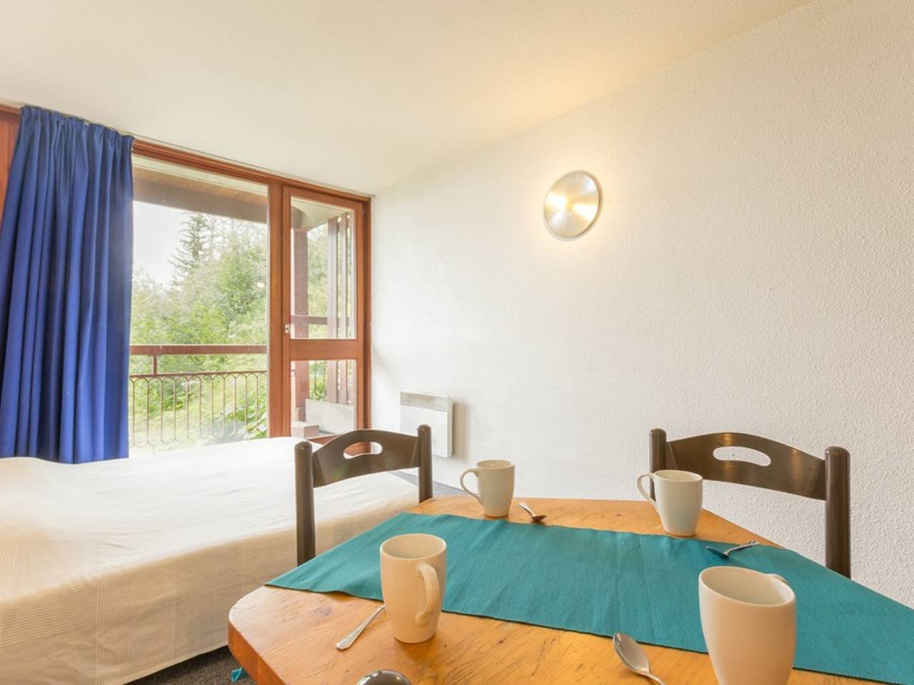 Estudio entero, Estudio con balcón y WIFI gratis in Les Arcs, Bourg-Saint-Maurice