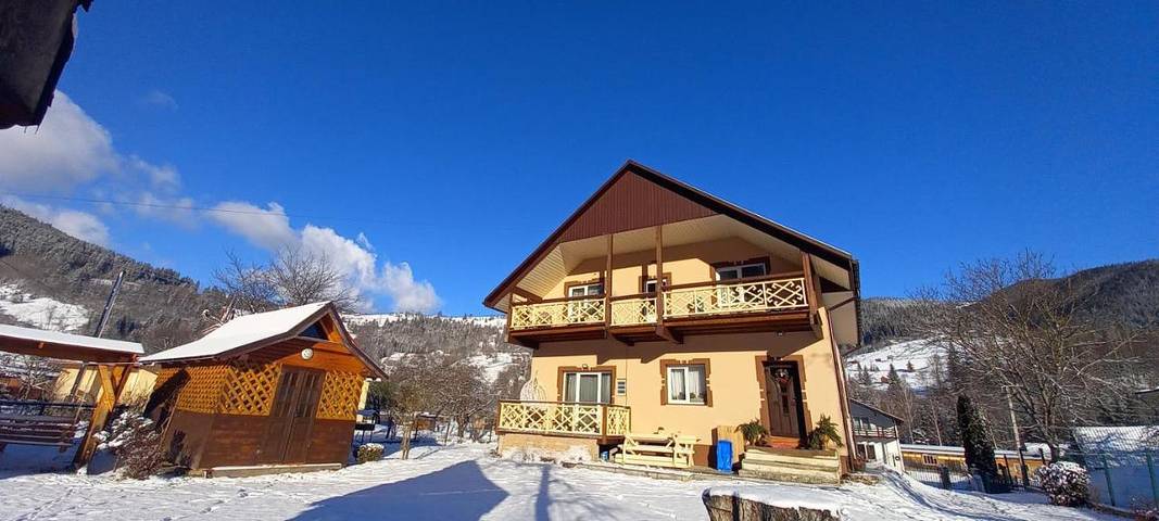 Ferienhaus für 2 Personen, mit Garten und Ausblick in der Ukraine