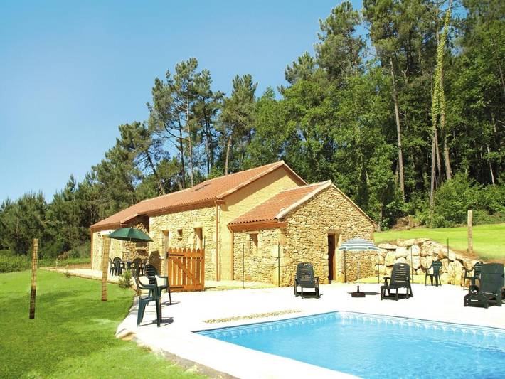 Location de vacances pour 10 personnes, avec terrasse ainsi que jardin et piscine, animaux acceptés à Blanquefort-sur-Briolance