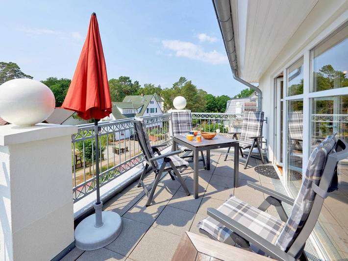 Villa für 4 Personen, mit Ausblick und Balkon sowie Sauna in Binz - 3