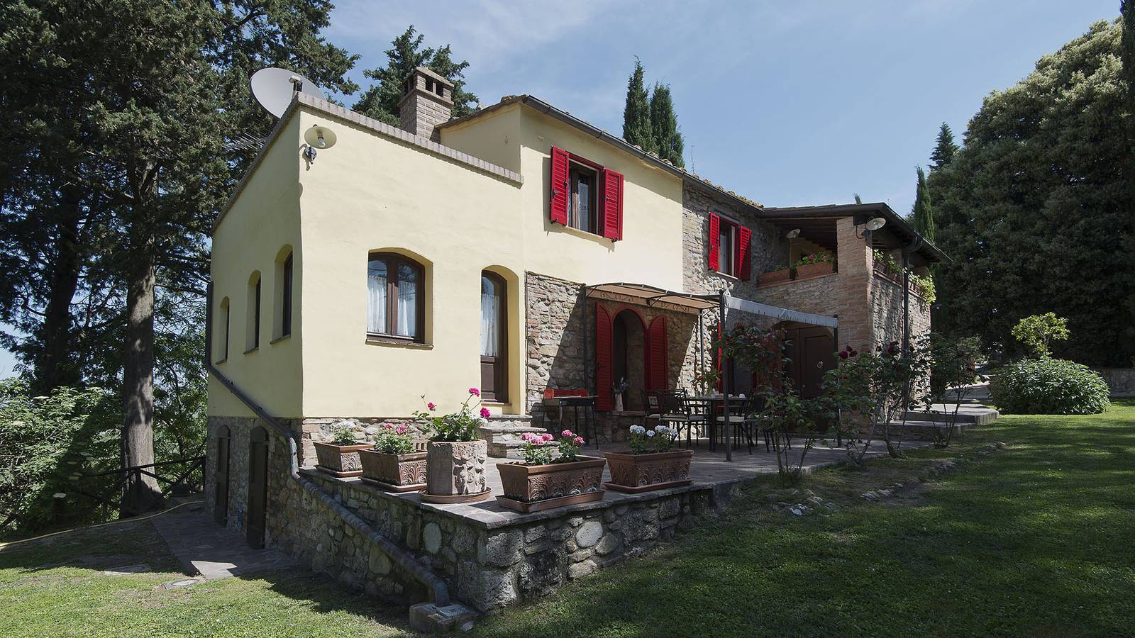 Ferienhaus für 8 Personen mit Terrasse in Volterra, Pisa Provinz