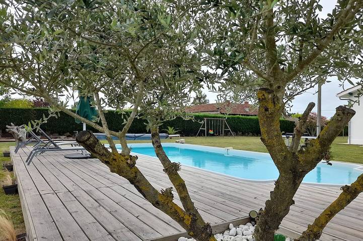 Ferienhaus für 6 Personen, mit Terrasse und Garten in Gaillan-en-Médoc