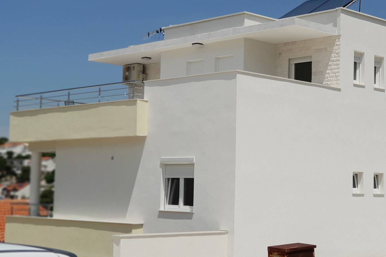 Ganze Wohnung, 1-Zimmer-Ferienwohnung mit Terrasse und Meerblick Bilo, Primosten A-14601-a in Primosten, Šibenik-Knin