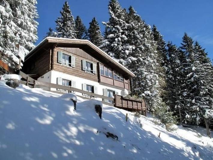 Ferienwohnung für 7 Personen, mit Balkon und Terrasse sowie Sauna und Ausblick
