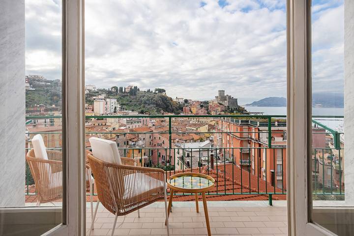 Vakantiewoning voor 5 personen, met Balkon in Ligurische Kust
