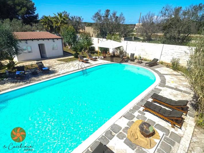Casa vacanza per 8 persone, con giardino, con animali domestici in Porto Selvaggio