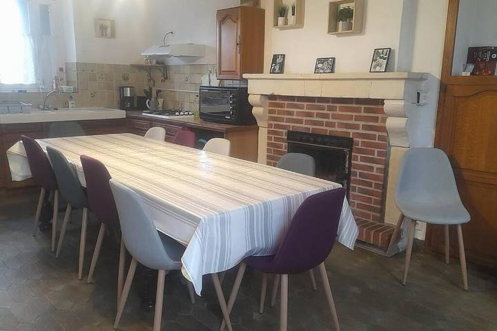 Location de vacances pour 11 personnes, avec jardin, adapté aux familles à La Vernelle - 3