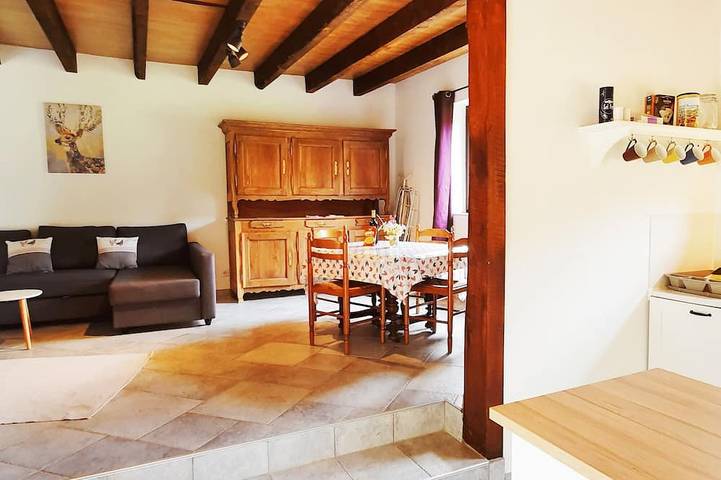 Appartement de vacances pour 5 personnes, avec jardin et terrasse, animaux acceptés