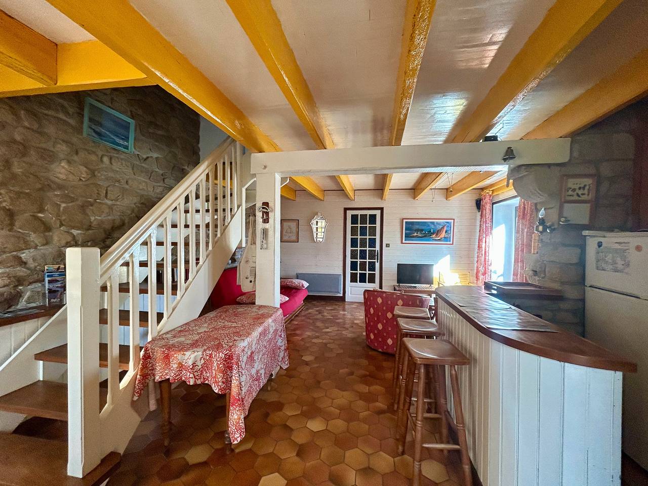 Casa vacacional 'Maison Proche De La Mer' con terraza cerca del mar in Arzon, Côte des Mégalithes