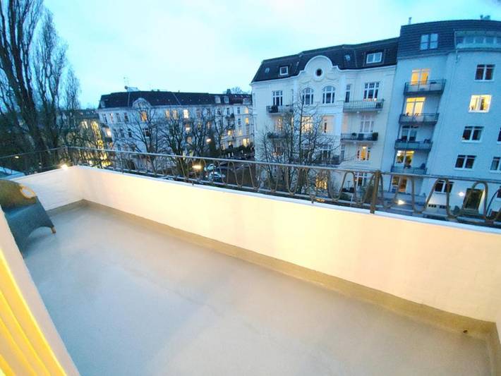 Ferienwohnung für 4 Personen, mit Terrasse in Eppendorf Hamburg