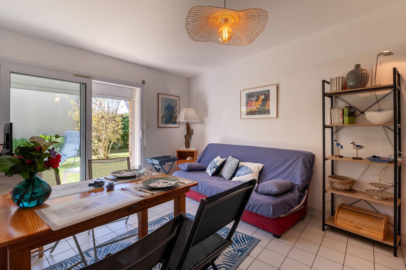Appartement entier, Appartement 'Port Et Plages À Deux Pas' avec terrasse privée et jardin privé in Sarzeau, Côte des Mégalithes